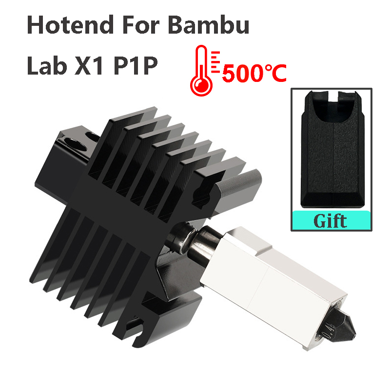 3D Printing X1 Carbon - ホットエンドキット-竹実験用3Dプリンター,x1 X1-Carbon,コンボp1p p1s,プリントヘッド,jヘッド,銅メッキ,ヒートブロック,硬化鋼ノズル