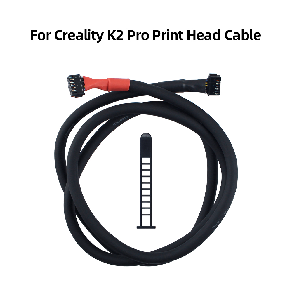 3D Printing Creality - Creality K2 Pro プリントヘッドケーブル用、取り付けが簡単、プラグアンドプレイ、Creality K2 Pro