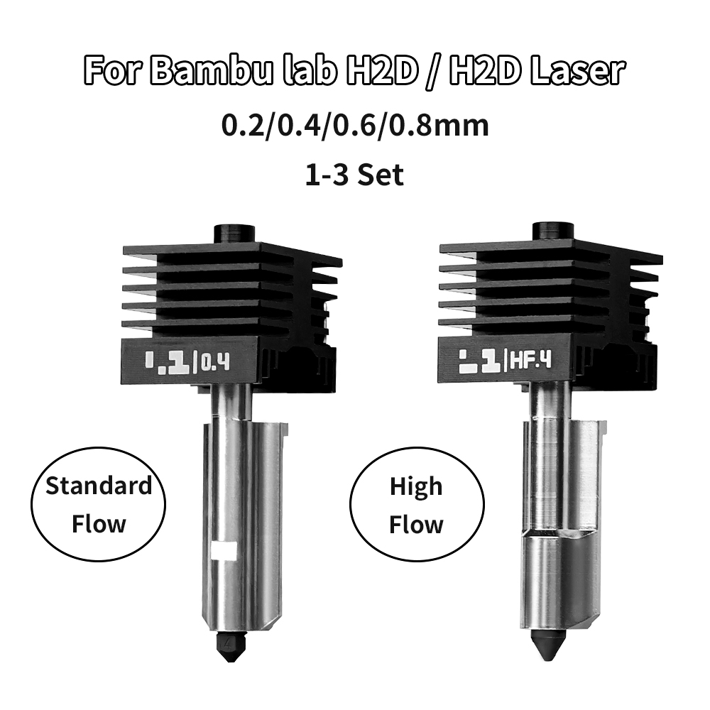 3D Printing Steel - H2D/P2S ホットエンドキット Bambu Lab A1/A1 Mini用