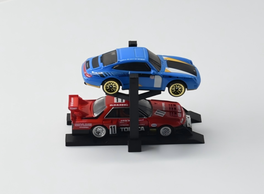 高さ調節可能な3Dプリント製シングルレイヤーパーキングラック - 3D Printing Diecast Cars のレビューと価格