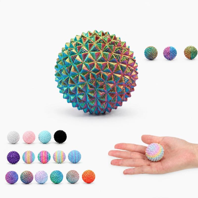 1個入り 3Dプリント製 スパイク付き多刺球 マッサージボー - 3D Printing Abs のレビューと価格