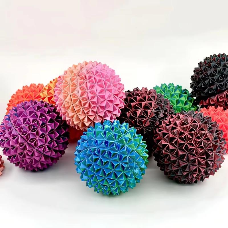 1個入り 3Dプリント製 スパイク付き多刺球 マッサージボー - 3D Printing Abs のレビューと価格