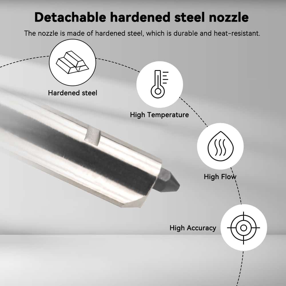 Bambu Lab P2S H2C用アップグレードホットエン - 3D Printing Steel のレビューと価格