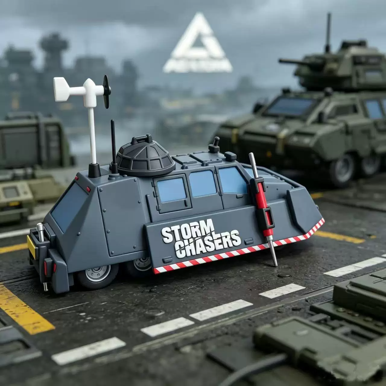 ストームチェイサーTIV2トルネードインターセプター車両モデ - 3D Printing Diecast Cars のレビューと価格
