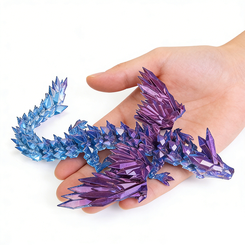 3D プリント恐竜可動エキノサウルス置物ドラゴン骨モデルデス - 3D Printing Gif のレビューと価格