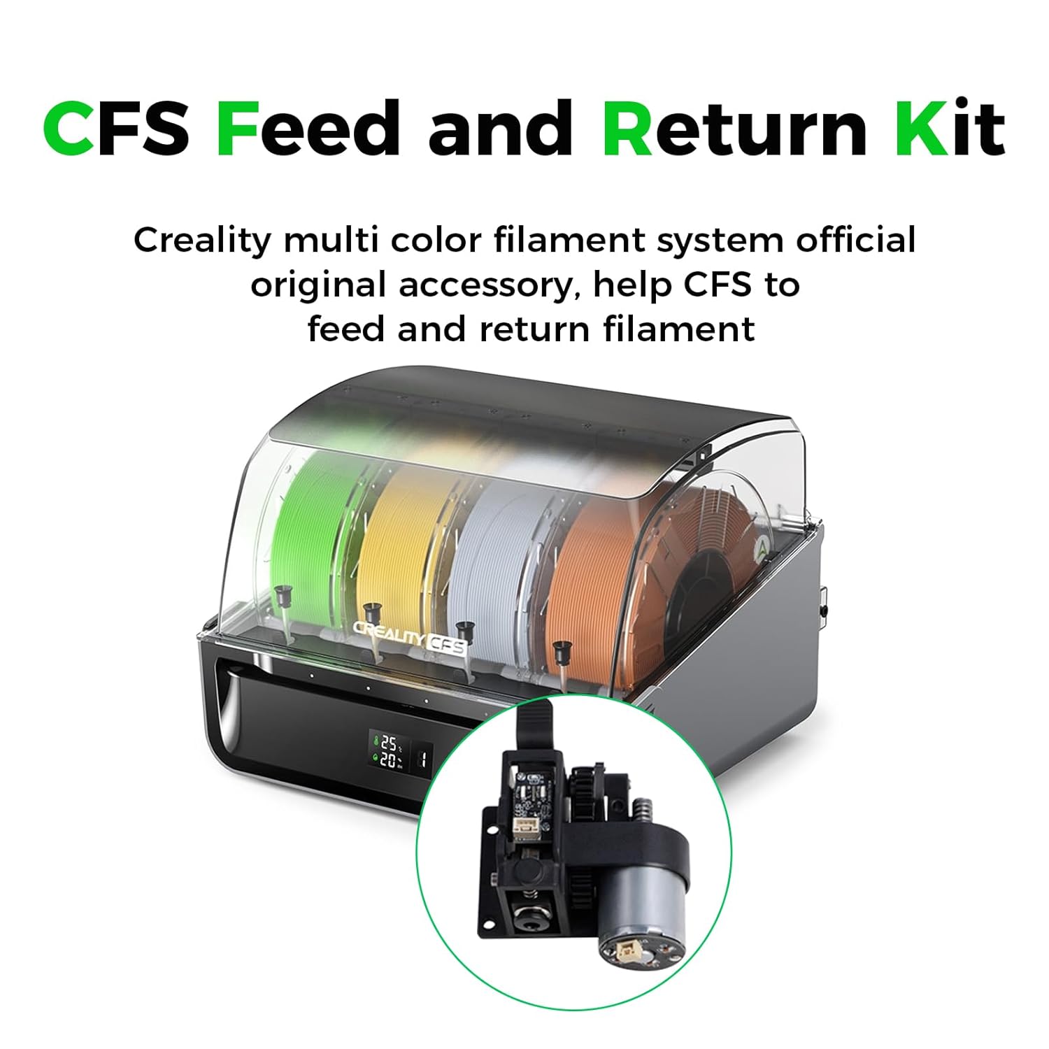 Creality 公式 CFS フィードおよびリターン キッ - 3D Printing Creality のレビューと価格