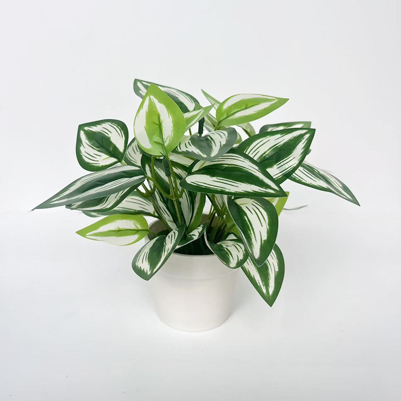 人工鉢植え装飾グリーン3Dプリント盆栽フェイク葉物、家庭のリ - 3D Printing Pot のレビューと価格