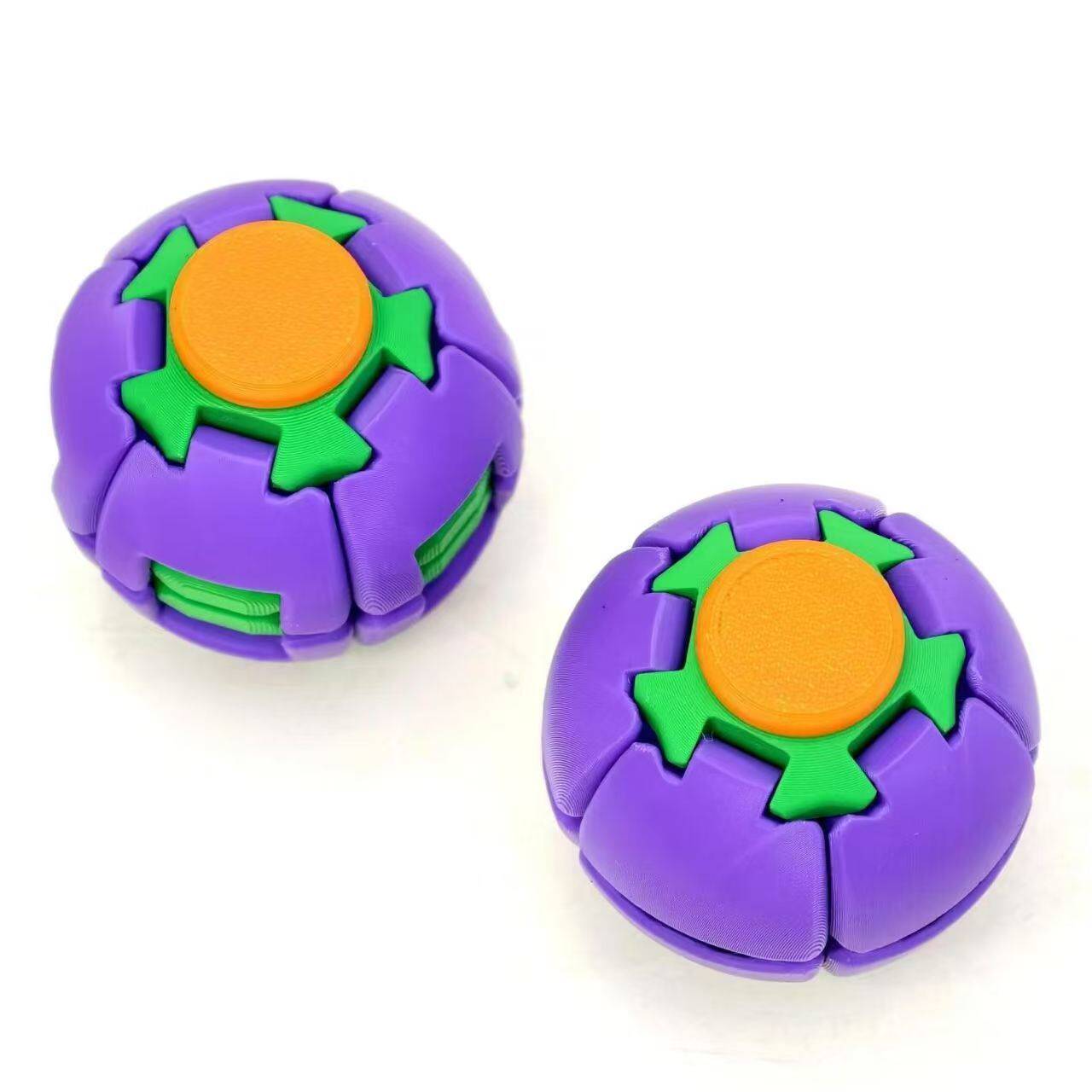 カラフルな3Dプリントフィジェットスピナージャイロおもちゃプ - 3D Printing Abs のレビューと価格