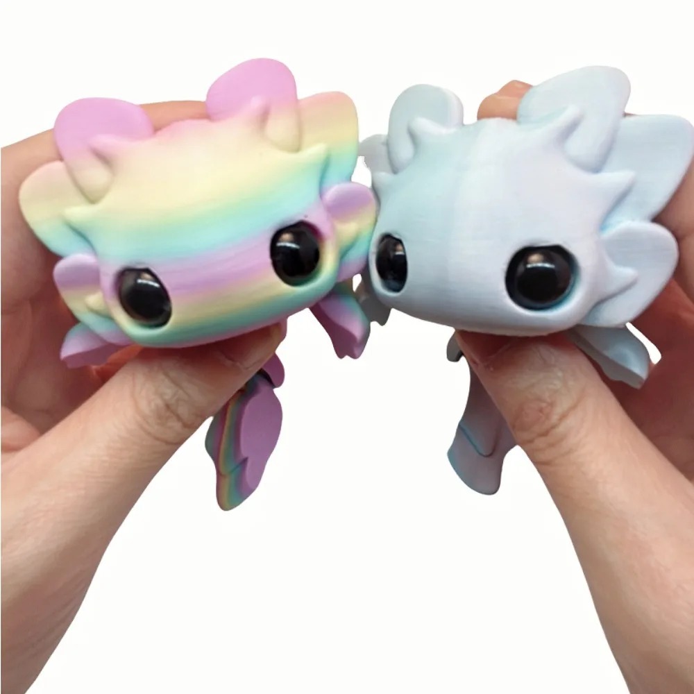 3D プリントサラマンダーフィギュアおもちゃマルチジョイント - 3D Printing Gif のレビューと価格