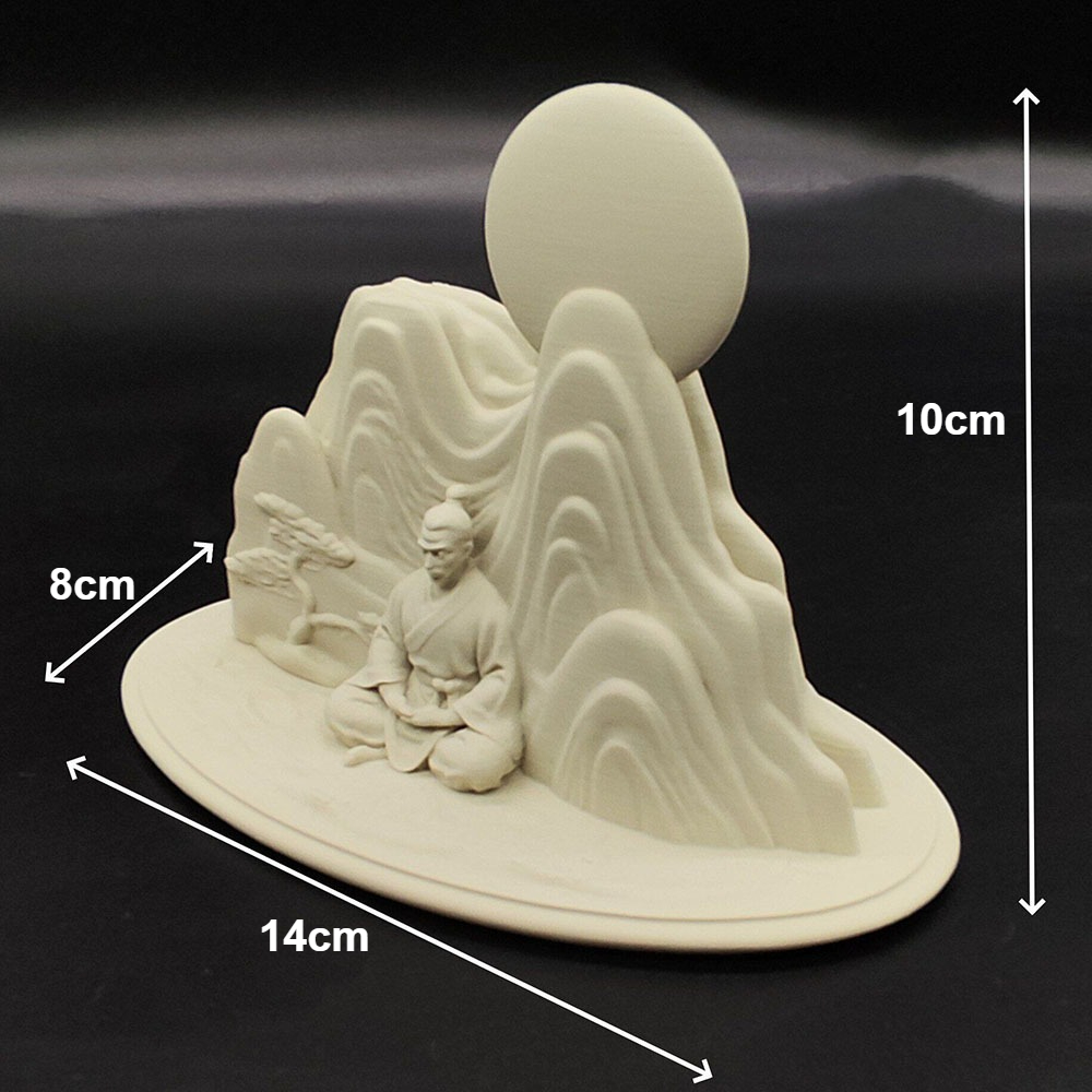 H10cm/20cm クリエイティブ感情安定剤瞑想ヒーリング - 3D Printing Gif のレビューと価格