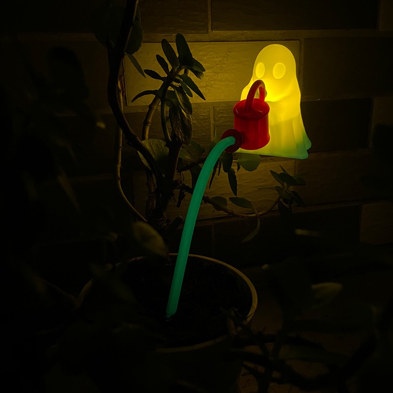 暗闇で光る幽霊植物の装飾品、3Dプリントされた不気味な幽霊と - 3D Printing Pot のレビューと価格