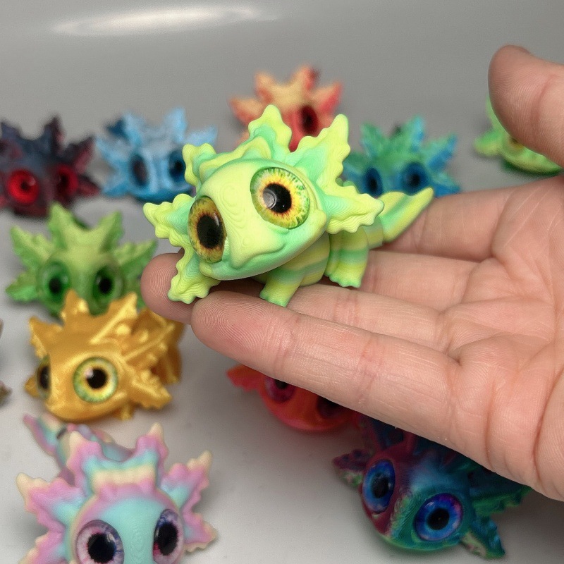 3Dプリントされた小さな動物セットジョイントキュートなサンシ - 3D Printing Gif のレビューと価格