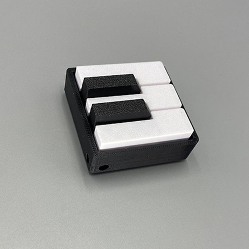 プレス式3DプリントPLAピアノキーボード型フィジェットクリ - 3D Printing Keyboard のレビューと価格