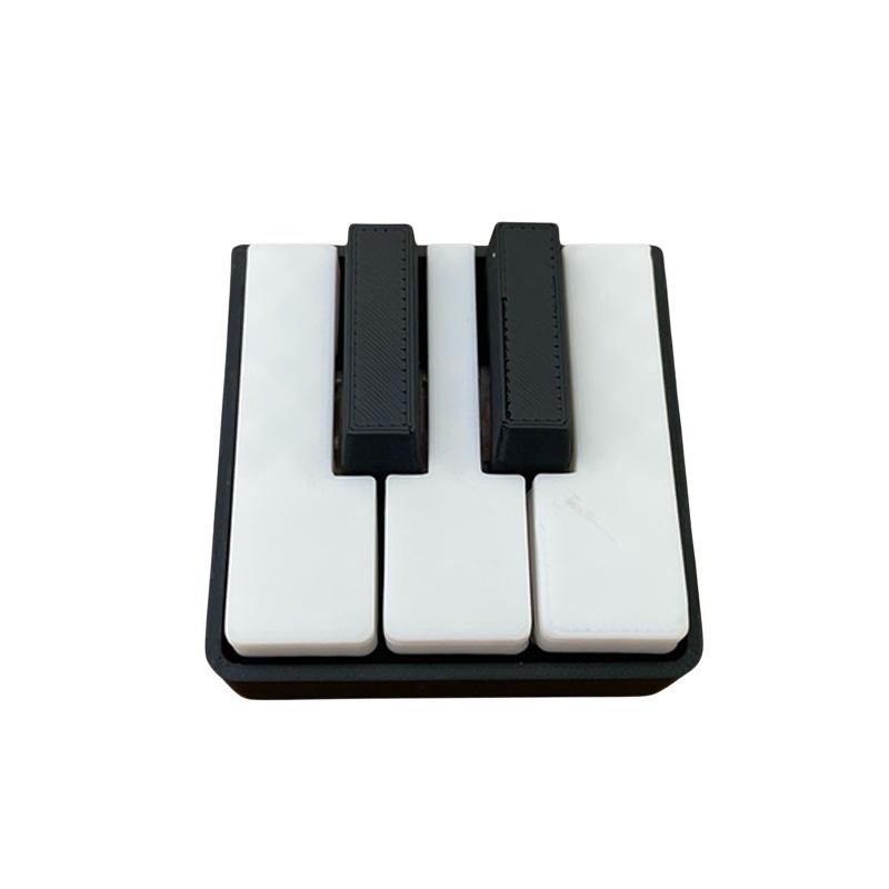 プレス式3DプリントPLAピアノキーボード型フィジェットクリ - 3D Printing Keyboard のレビューと価格