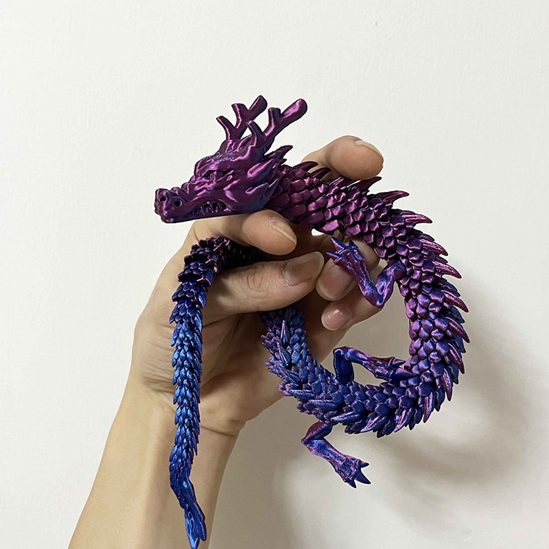 3D印刷されたドラゴンモデルの工芸品,色の変化,関節運動,車 - 3D Printing Gif のレビューと価格