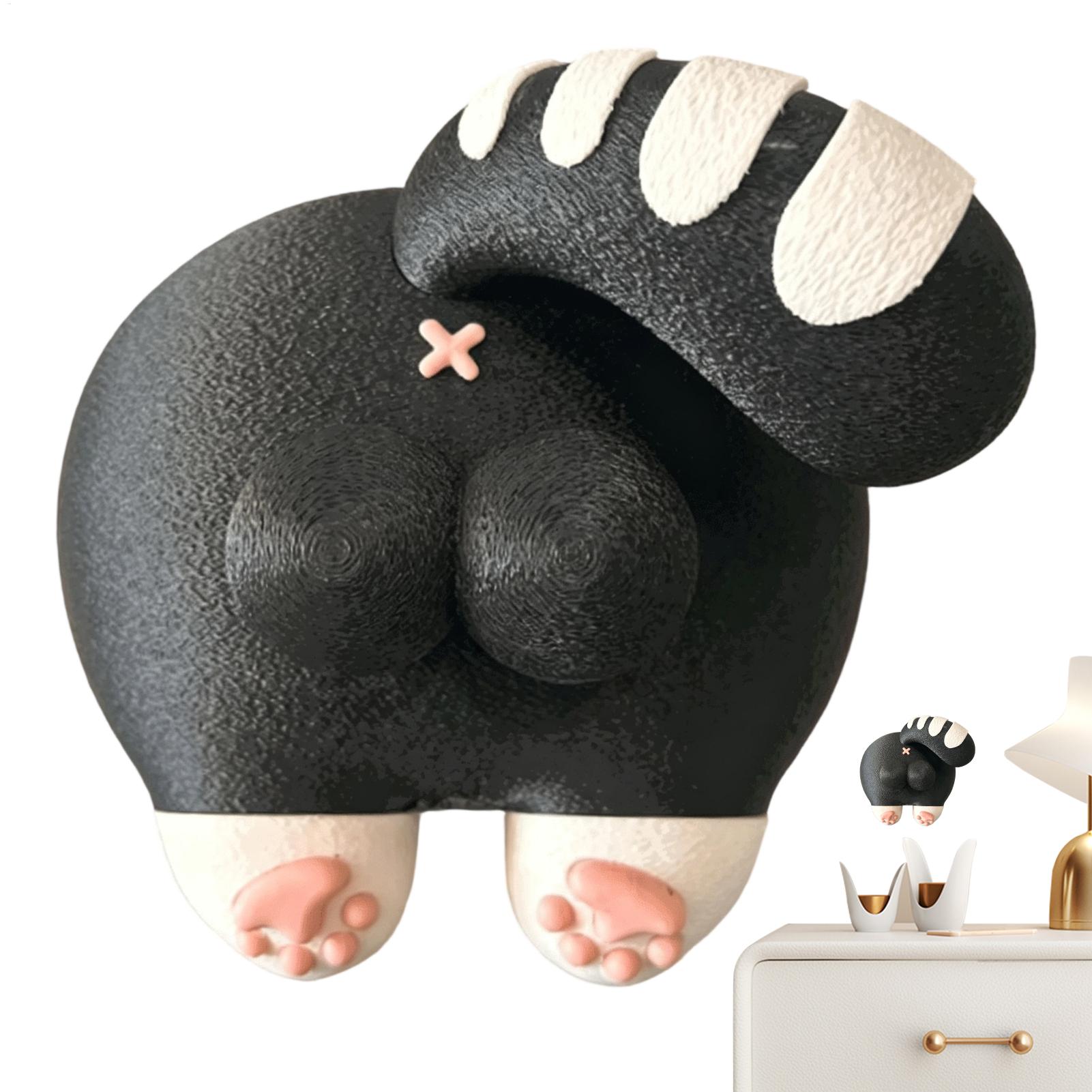 かわいいオンオフプレートの壁飾り、面白い猫のお尻の3Dプリン - 3D Printing With Pp のレビューと価格