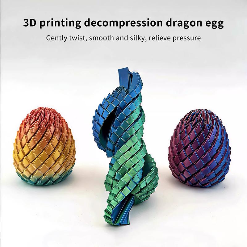 ホットセール 3Dプリント ドラゴンエッグ ストレス解消モデ - 3D Printing Egg のレビューと価格