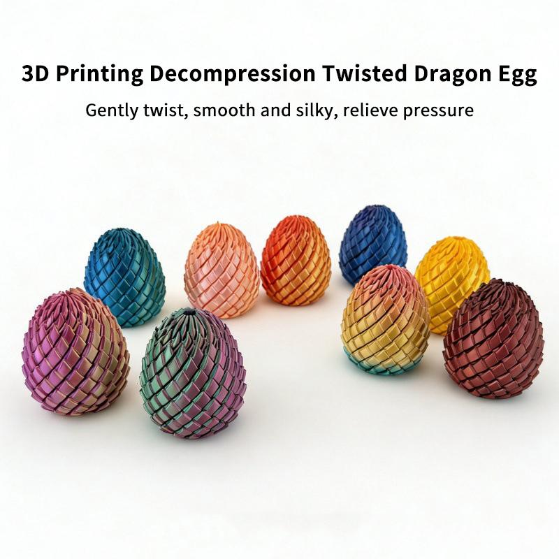 ホットセール 3Dプリント ドラゴンエッグ ストレス解消モデ - 3D Printing Egg のレビューと価格