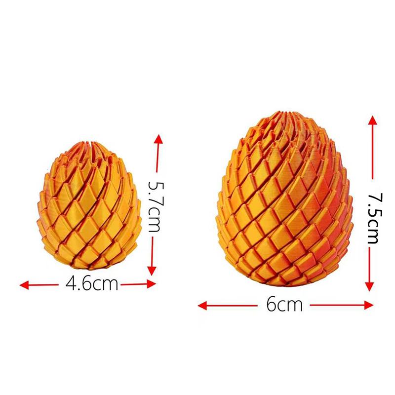 ホットセール 3Dプリント ドラゴンエッグ ストレス解消モデ - 3D Printing Egg のレビューと価格