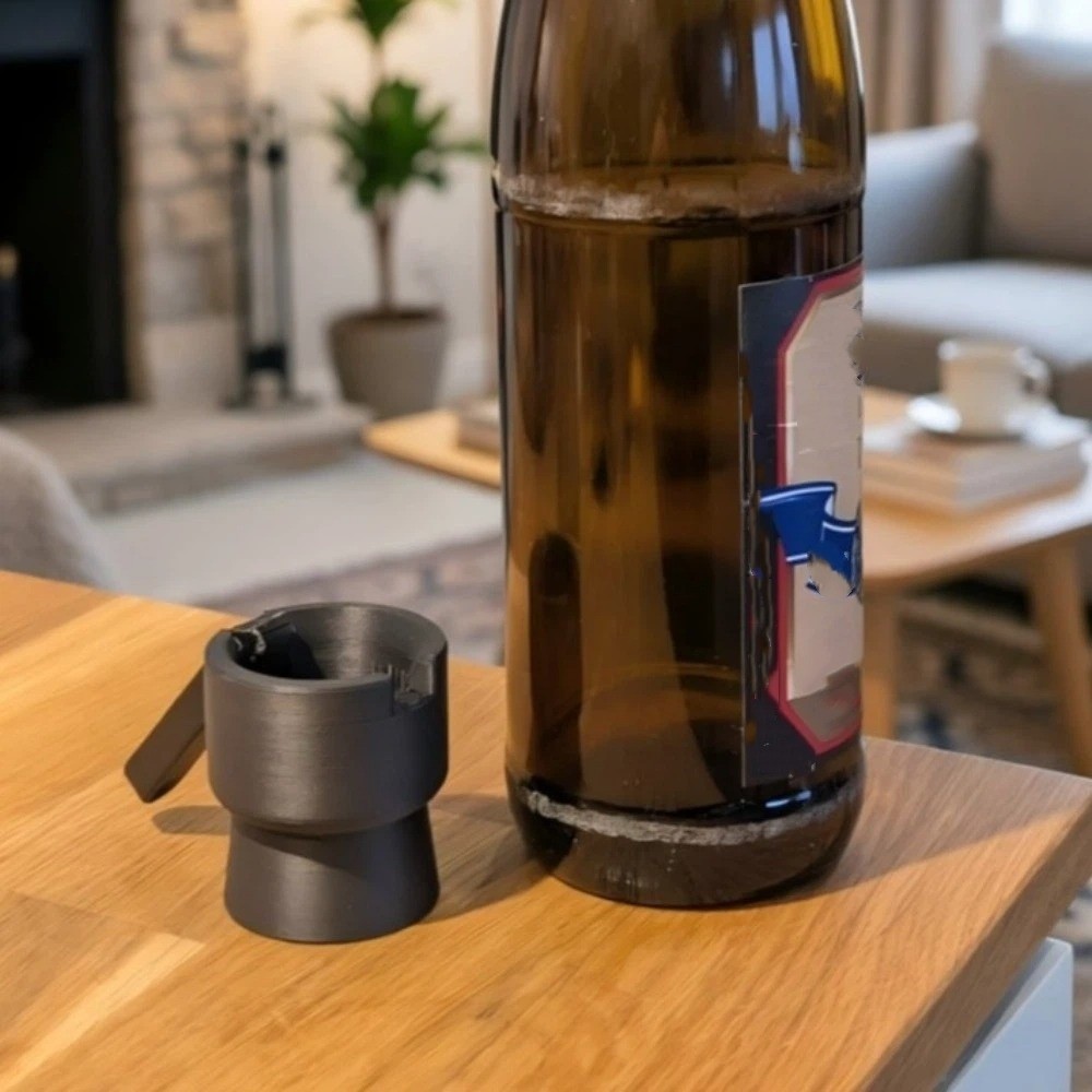 クリエイティブ 3D プリントレバービール栓抜きポータブルノ - 3D Printing Aluminium のレビューと価格