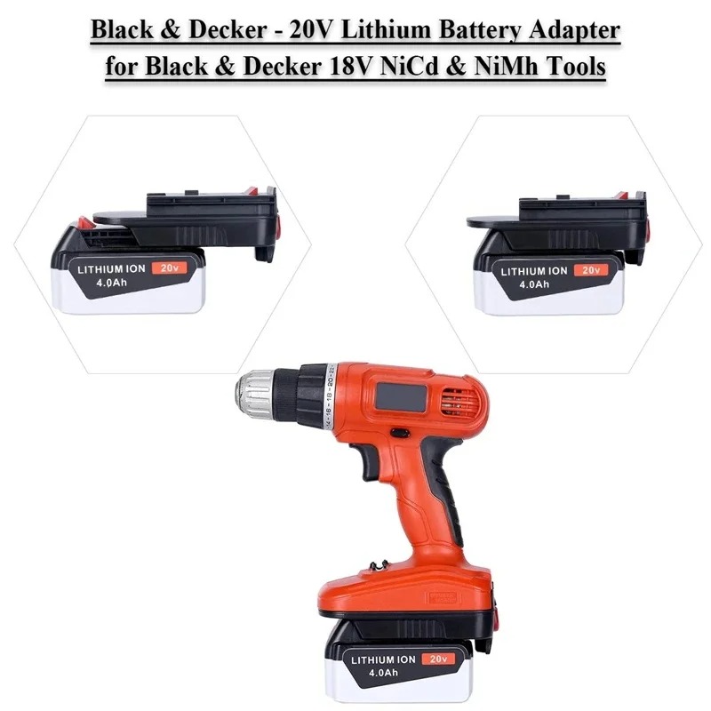 HPA1820変換アダプター（ブラック＆デッカー18Vツール - Black+Decker Tool 20V Max のレビューと価格