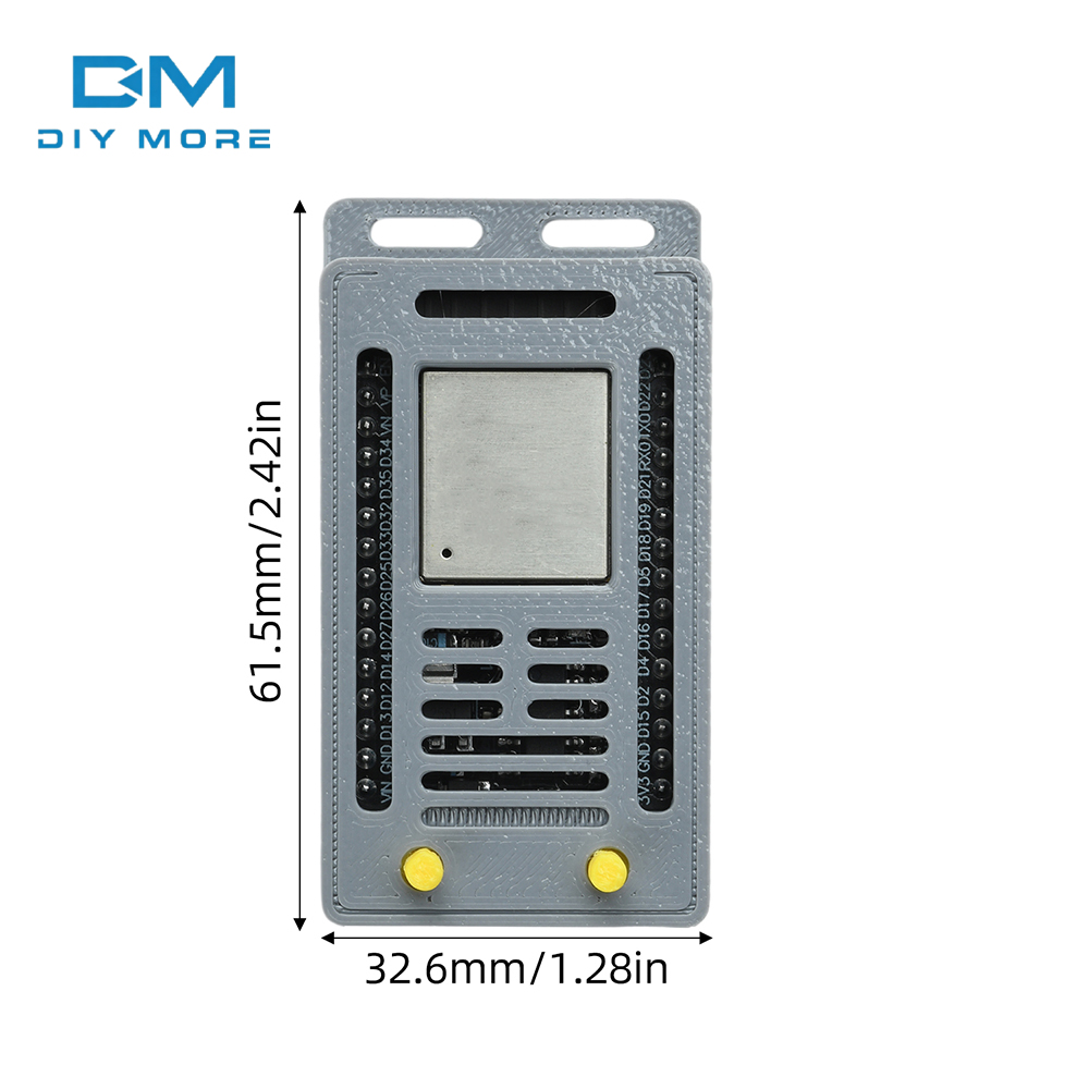 3D プリントされたグレーシェルケース 30 ピン ESP3 - 3D Printing Iot のレビューと価格