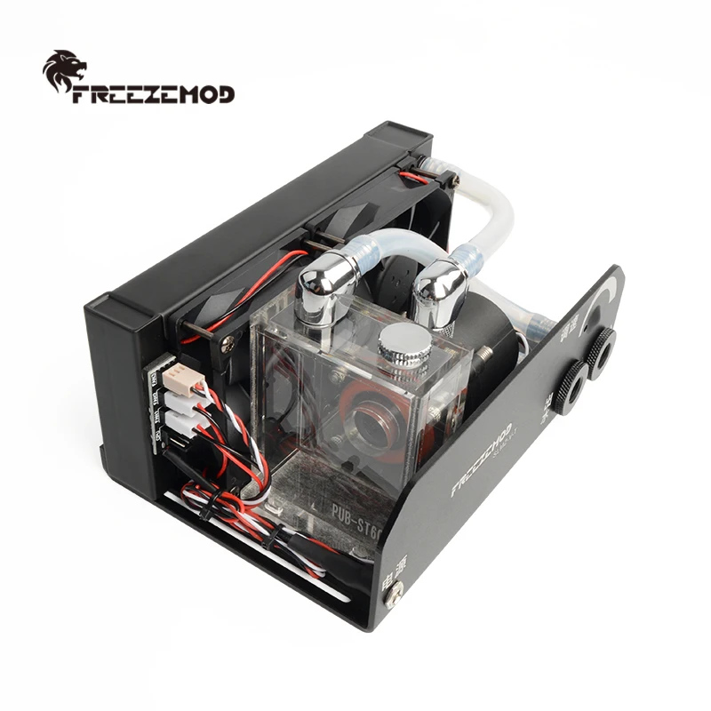 Freezemod-2つのファンを備えた産業用水冷モジュール - 3D Printing Aluminium のレビューと価格