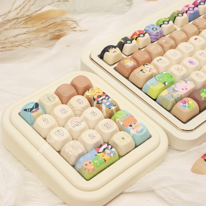 アニメポケモンキーキャップ MOA 高さ 131 キー/セッ - 3D Printing Keyboard のレビューと価格