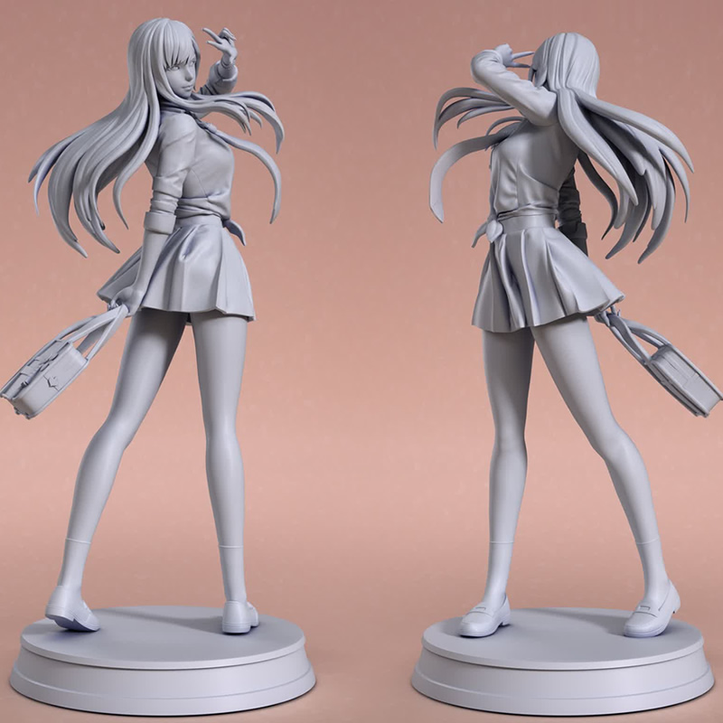 ゲームキャラクターの組み立てられた未塗装のカスタムジグソーパ - 3D Printing Abs のレビューと価格