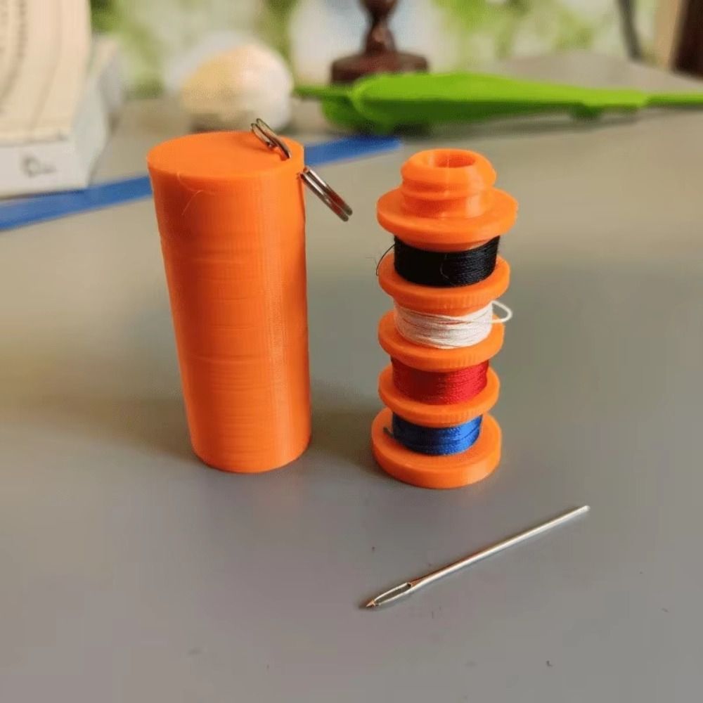 キーリング付きポータブル裁縫道具バッグ 糸収納なし 裁縫ポー - 3D Printing Abs のレビューと価格
