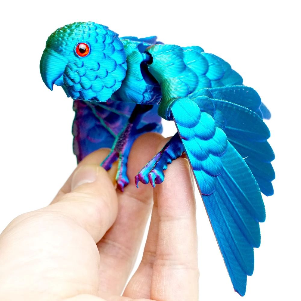 模擬目 3D プリントオウムモデルスパークリングレーザー 3 - 3D Printing Yourself のレビューと価格