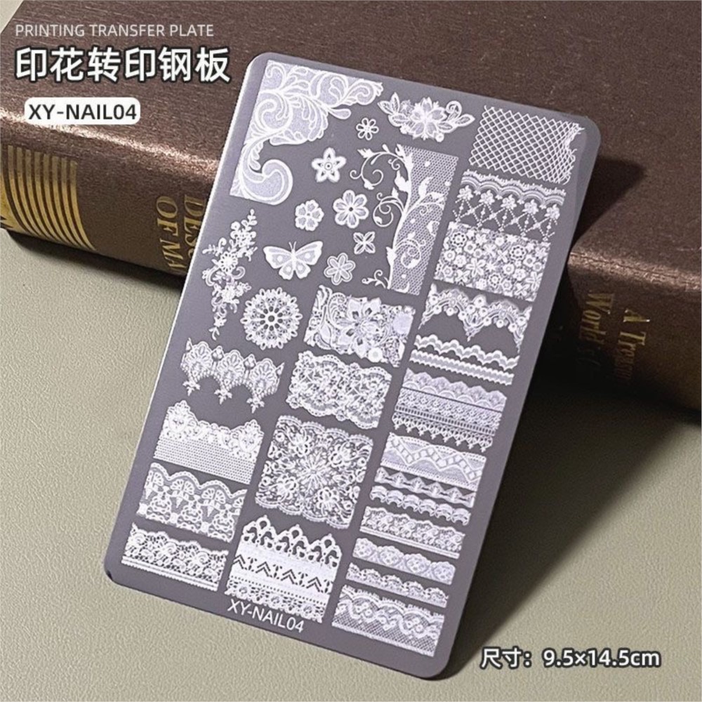 9*15 センチメートル 3D レース蝶ネイルアートスタンピ - 3D Printing Templates Free のレビューと価格