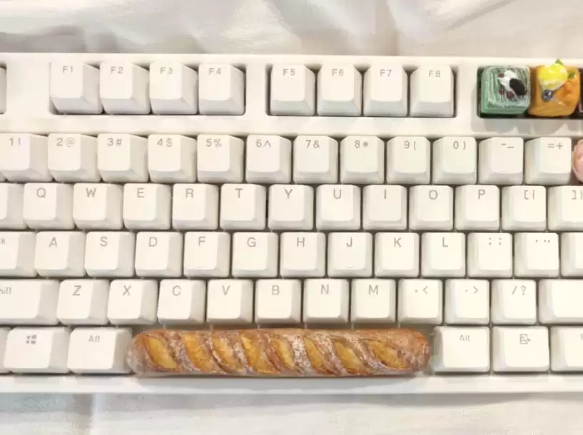 バゲットフードアーティザンスペースバーキーキャップ - カス - 3D Printing Keyboard のレビューと価格