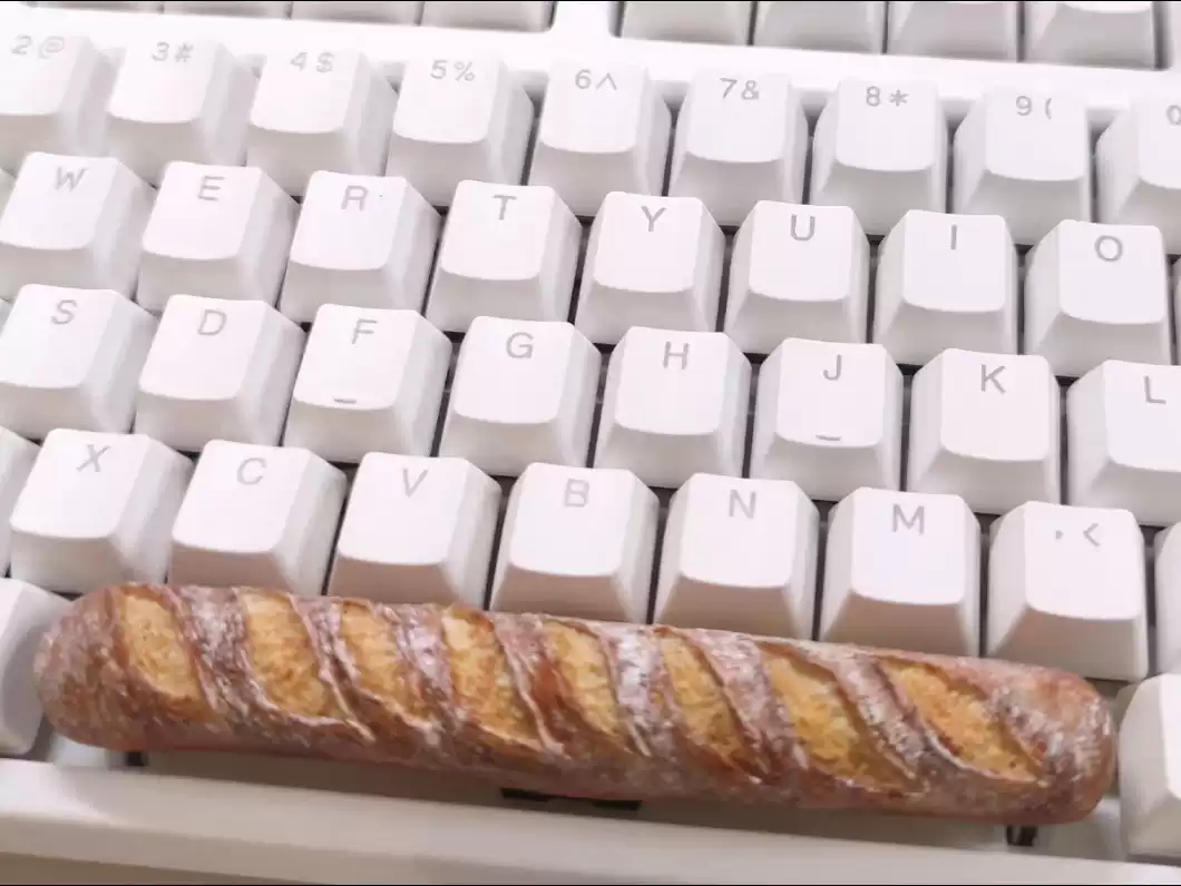 バゲットフードアーティザンスペースバーキーキャップ - カス - 3D Printing Keyboard のレビューと価格