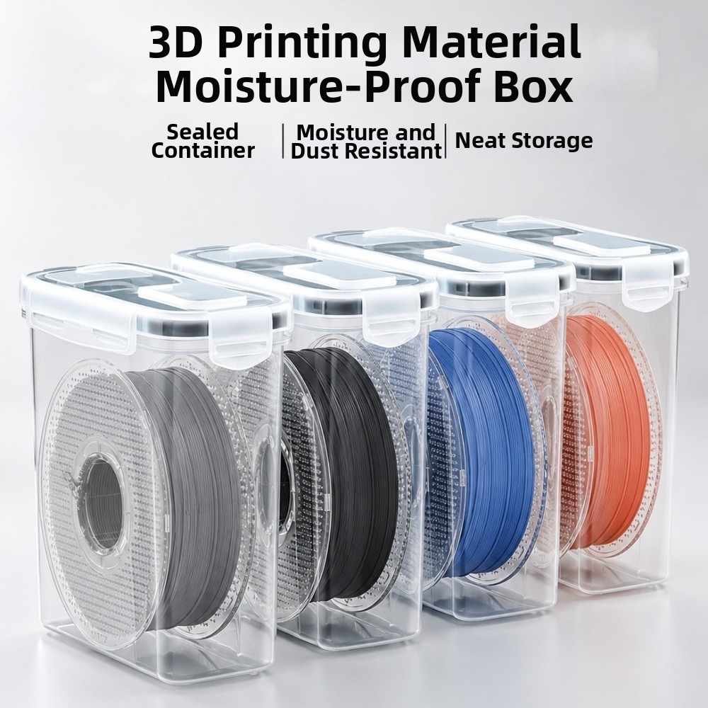 透明フィラメント容器 密閉防湿 3Dプリンティング容器 防塵 - 3D Printing With Pp のレビューと価格