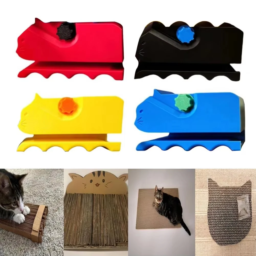1/2 個の段ボール切断ツール猫型 DIY プロジェクト人間 - 3D Printing Steel のレビューと価格