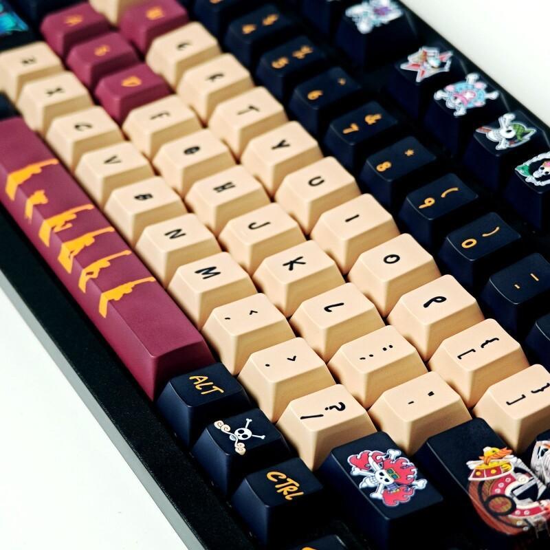 バンダイワンピースモンキー D. ルフィキーキャップセット  - 3D Printing Keyboard のレビューと価格