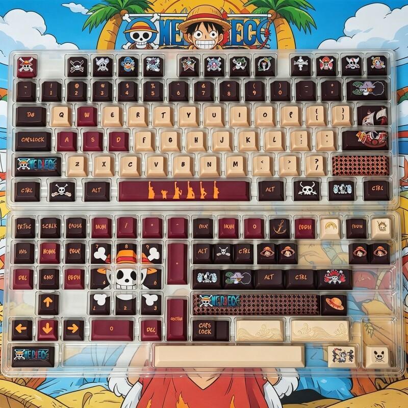 バンダイワンピースモンキー D. ルフィキーキャップセット  - 3D Printing Keyboard のレビューと価格