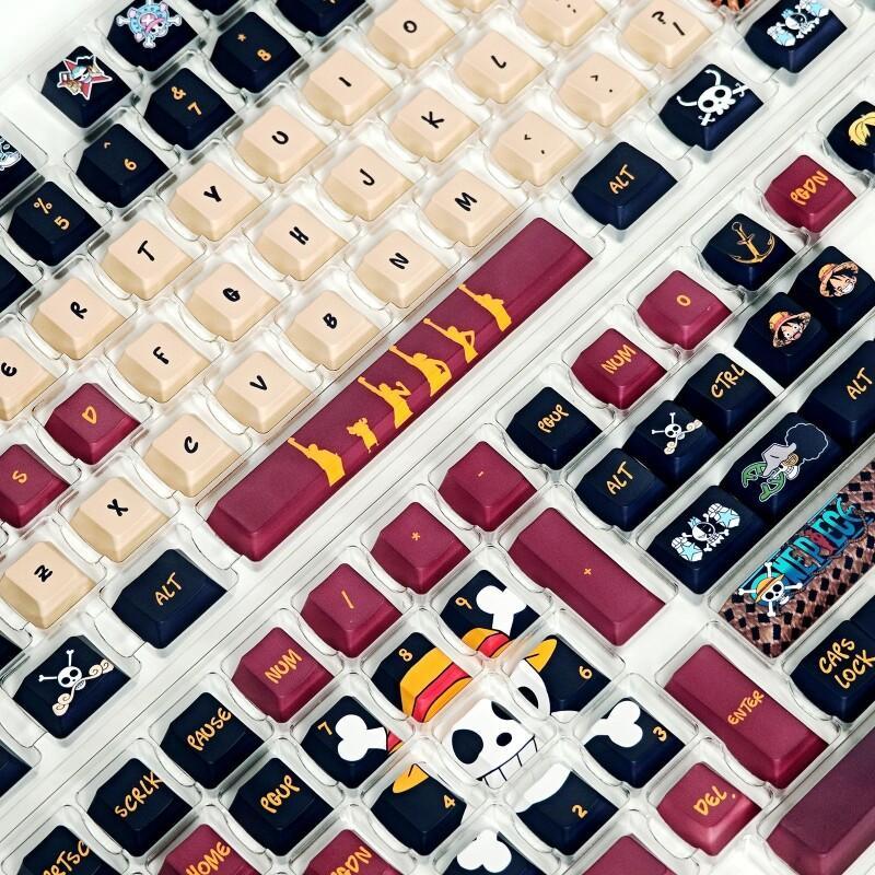 バンダイワンピースモンキー D. ルフィキーキャップセット  - 3D Printing Keyboard のレビューと価格