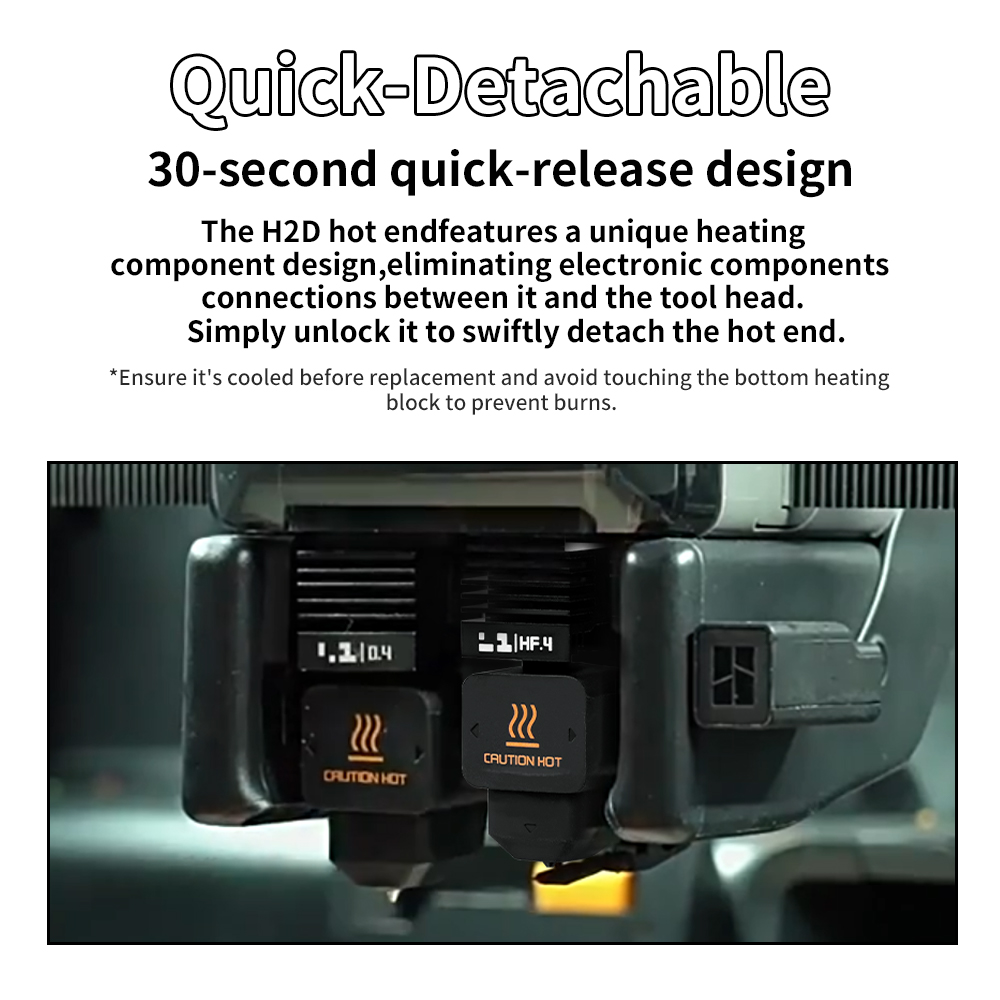 H2D/P2S ホットエンドキット Bambu Lab A1 - 3D Printing Steel のレビューと価格